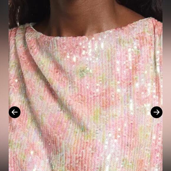 Saylor sequin Theodora mini dress - Picture 3 of 10